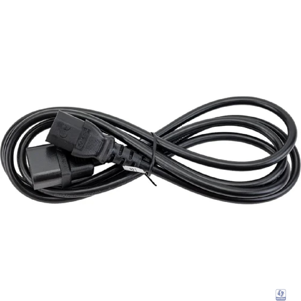 Cabeus PC-189-VDE-1.0-1.8M Кабель питания монитор-компьютер IEC 320 C13 - IEC 320 C14 (3x1.0), 1.8 м