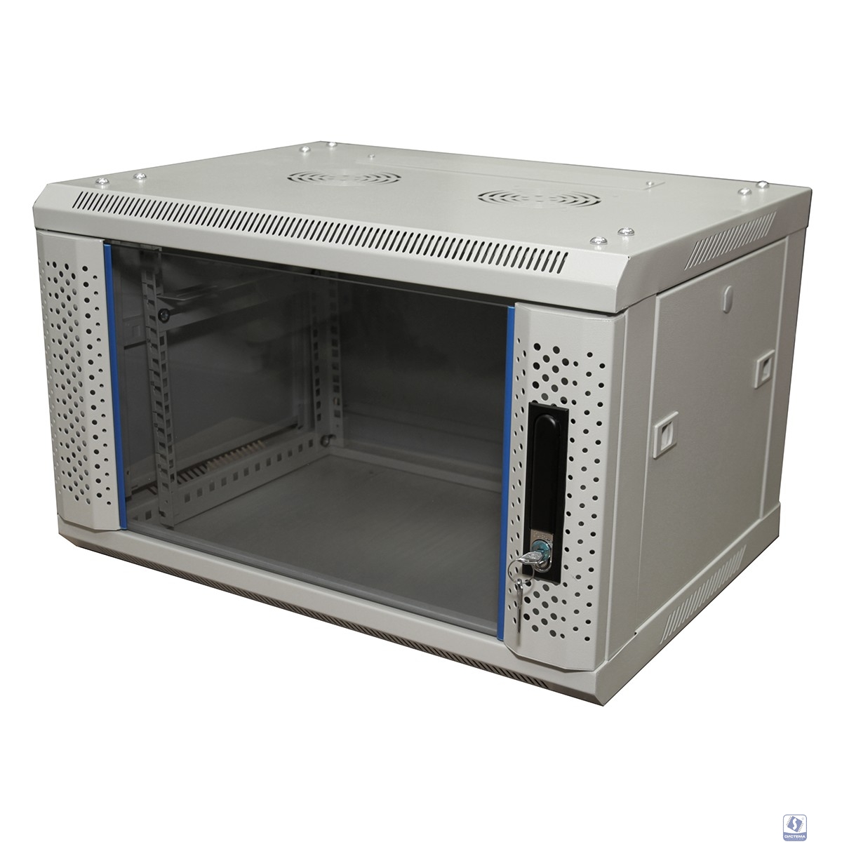 5bites Шкаф телекоммуникационный настенный TC6403-12G 12U / 600*450 / WALL / GREY