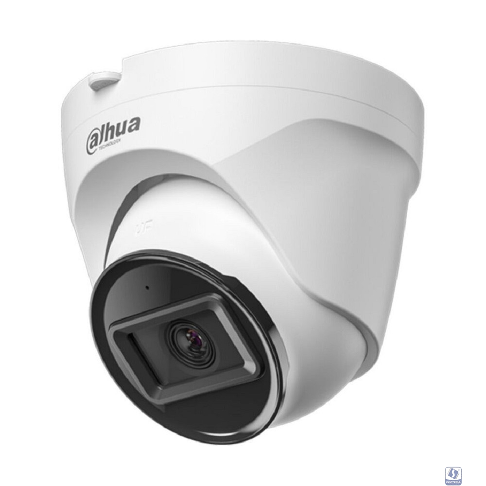DAHUA DH-IPC-T1E20P-A-0360B Уличная турельная IP-видеокамера 2Мп, 1/3.2” CMOS, объектив 3.6мм, LED 30м, IP67, пластик