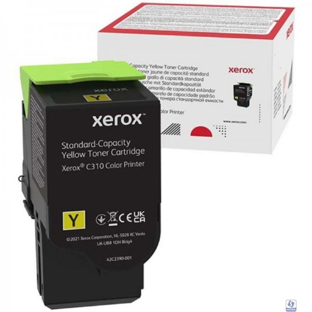Картридж лазерный Xerox 006R04363 желтый (2000стр.) для Xerox С310