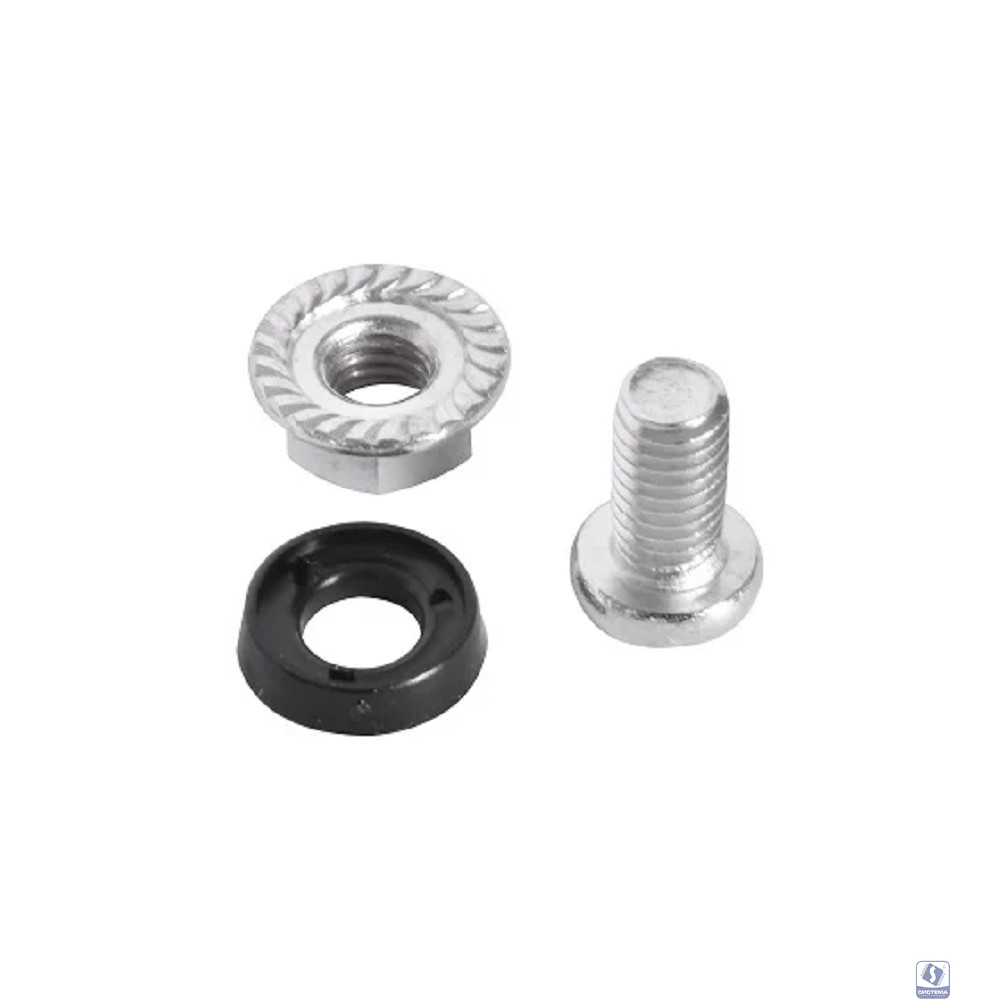 ЦМО Комплект монтажный № 1 (винт, шайба, гайка),  упаковка 50 шт. (КМ-1-50) (50 шт)   