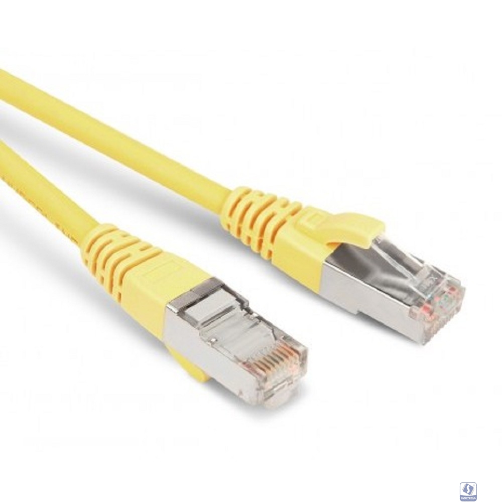 Hyperline PC-LPM-STP-RJ45-RJ45-C5e-1.5M-LSZH-YL Патч-корд F/­UTP, экранированный, Cat.5е, LSZH, 1.5 м, желтый