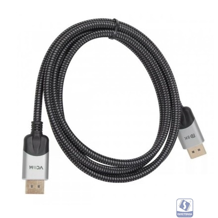 VCOM <CG635-10M> Кабель соединительный DISPLAY PORT v1.4, 8K@60Hz, 10m, медь,