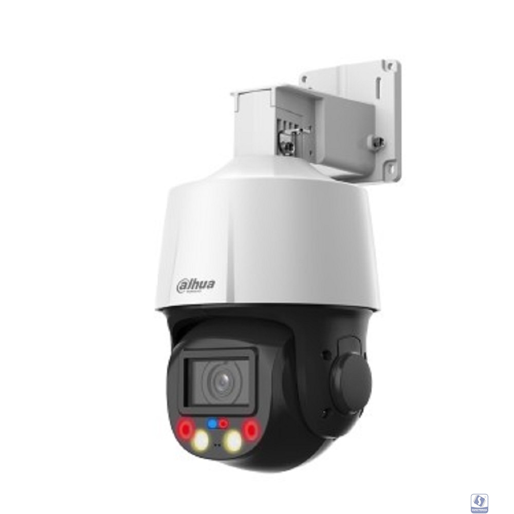 DAHUA DH-SD3E205DB-GNY-A-PV1 Мини-PTZ IP-видеокамера TiOC с активным сдерживанием и ИИ 2Мп, 1/2.8” CMOS, моторизованный объектив 2.7~13,5мм (5x), видеоаналитика, ИК 50м, LED 30м, IP66