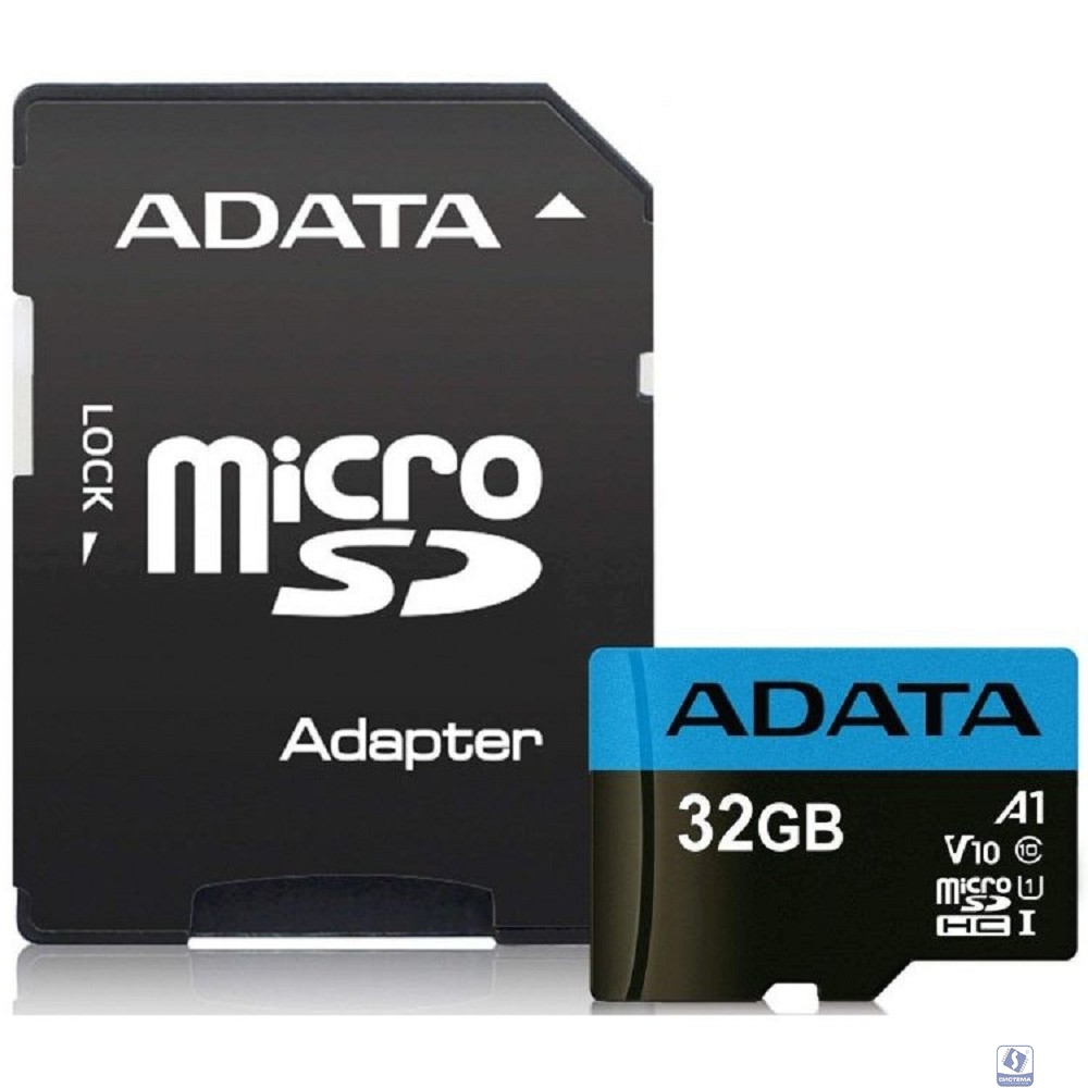 Micro SecureDigital 32Gb A-DATA AUSDH32GUICL10A1-RA1 