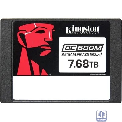 Kingston SSD DC600M, 7680GB, 2.5" 7mm, SATA3, 3D TLC, SEDC600M/7680G