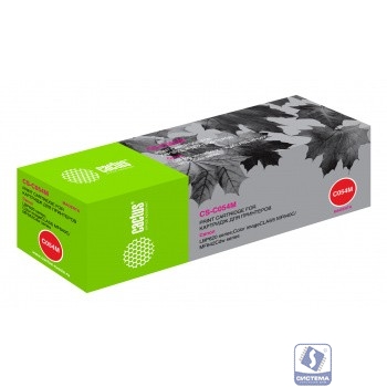 Картридж лазерный Cactus CS-C054M пурпурный (1200стр.) для Canon LBP 621Cw/623Cdw/641Cw/643Cdw