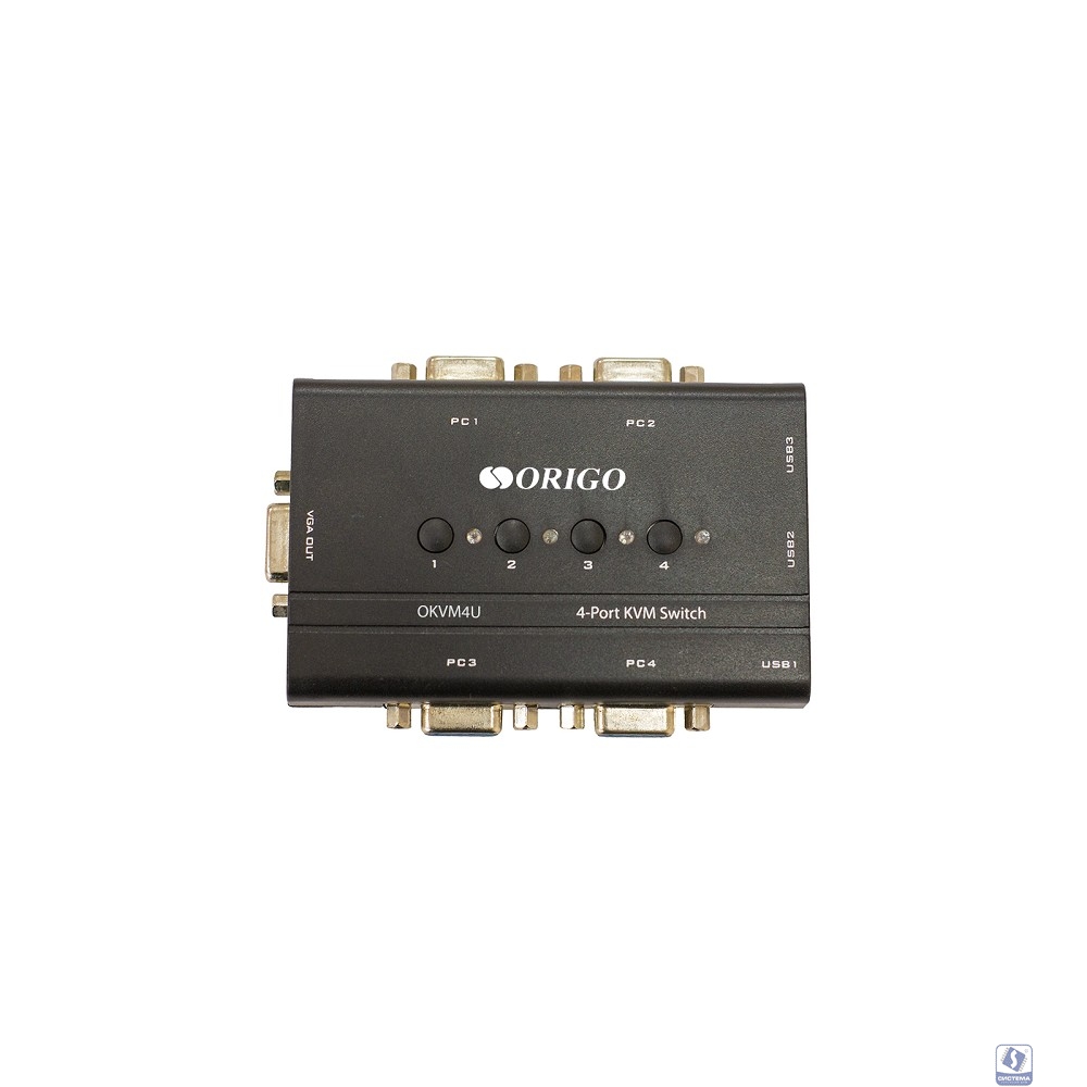 ORIGO OKVM4U/A1A 4-портовый KVM-переключатель с портами VGA и USB