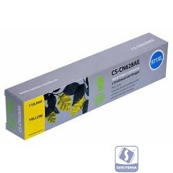 CS-CN627AE CN628AE №971XL Картридж струйный Cactus CS-CN628AE желтый для HP DJ Pro X476dw/X576dw/X451dw (113мл)