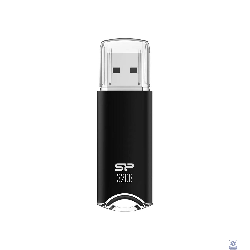 Флеш накопитель 32Gb Silicon Power Helios H02, USB 2.0, Черный