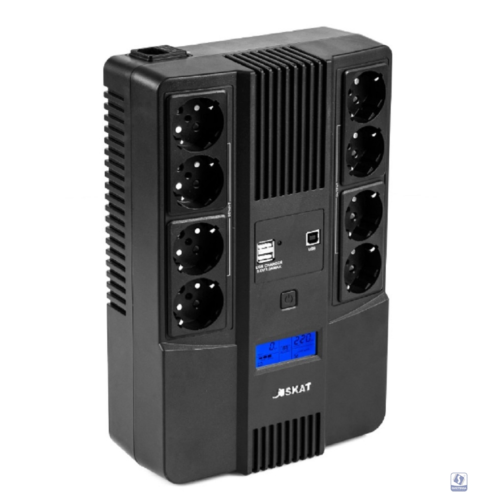 ИБП Бастион SKAT-UPS 800-AID-IN-1x9-8  (8933)