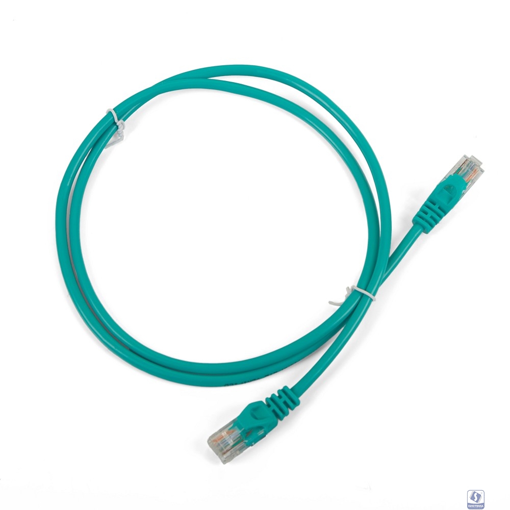 NEOMAX (NM13601-005G) Шнур коммут. UTP 0.5 м, cat.6, зеленый, многожильный