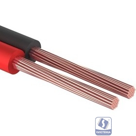 Rexant 01-6101-3 Кабель акустический, 2х0.25 мм2, красно-черный, 100 м.  