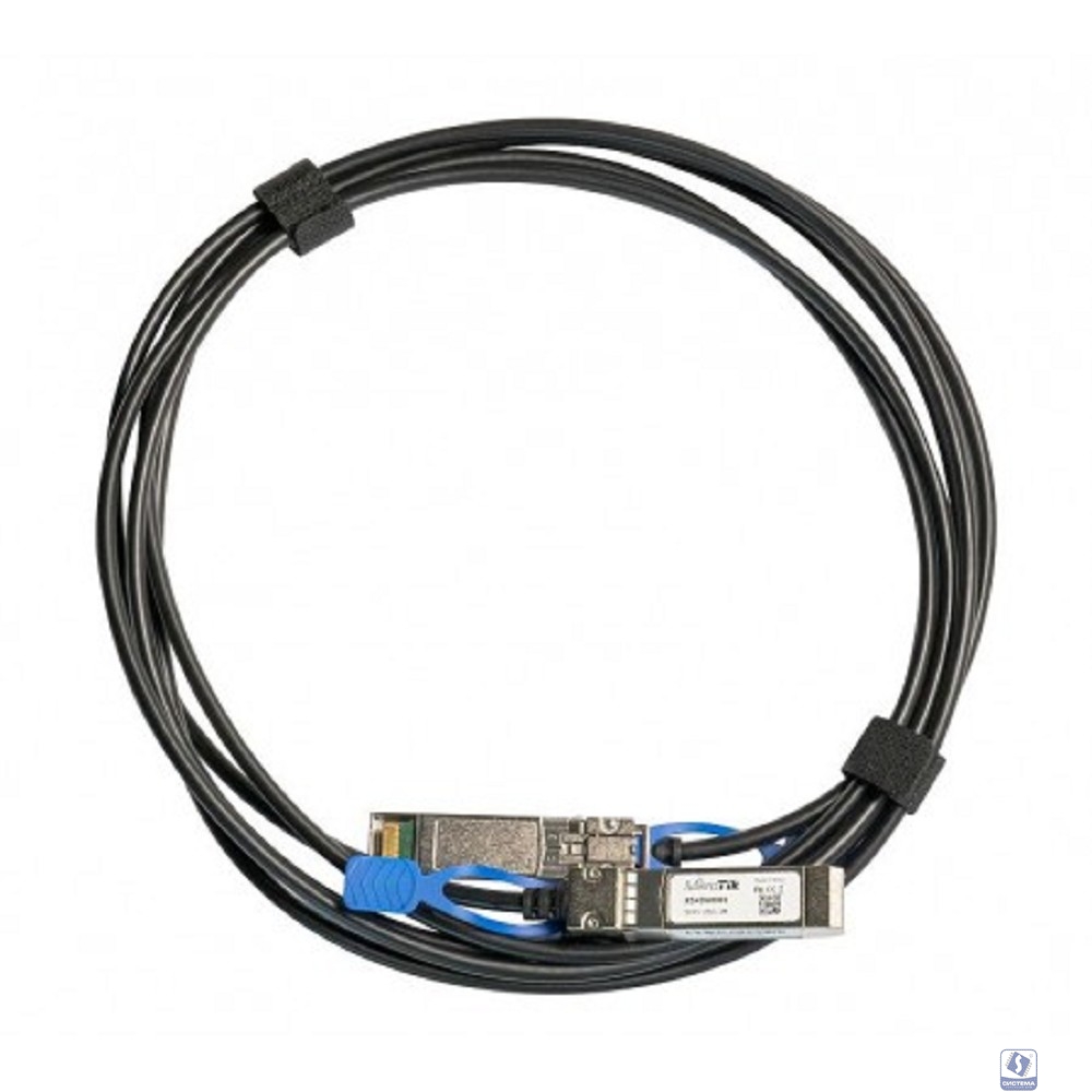 MikroTik XS+DA0001 Патч-корд DAC, Direct attach cable Кабель SFP/SFP+/SFP28(1Gbit/10Gbit/25Gbit), 1m