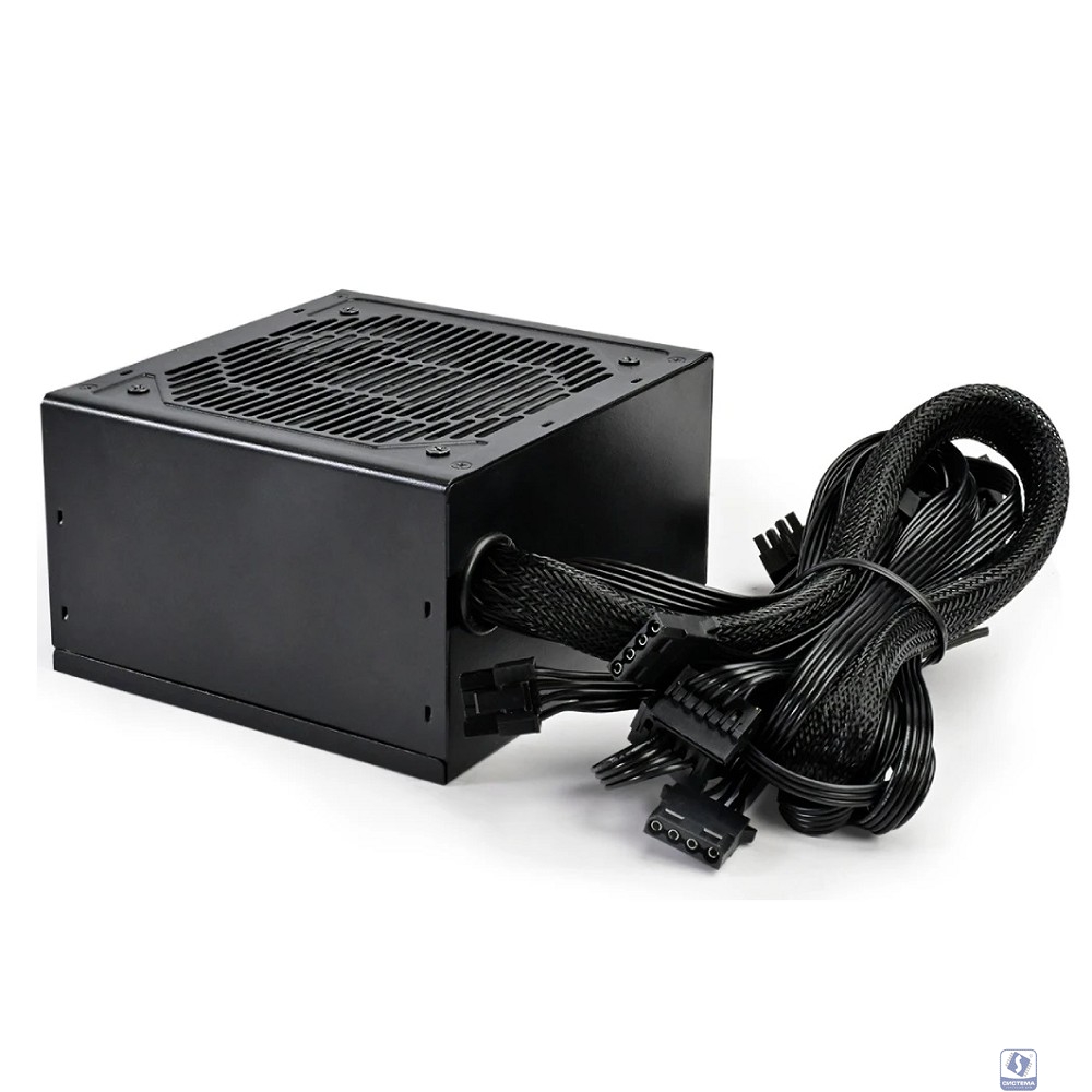 Блок питания ПК/ PCCOOLER, 750W 80+ White (ATX, ATX 2.4, Non-modular, 1x24(20+4)pin 550mm, 1xCPU*2 8(4+4)pin 610+150mm, 3xPCIe 8(6+2)pin 510mm, 2xSATA*3+MOLEX4pin*1 450+150+150+150mm , Active, 120x120