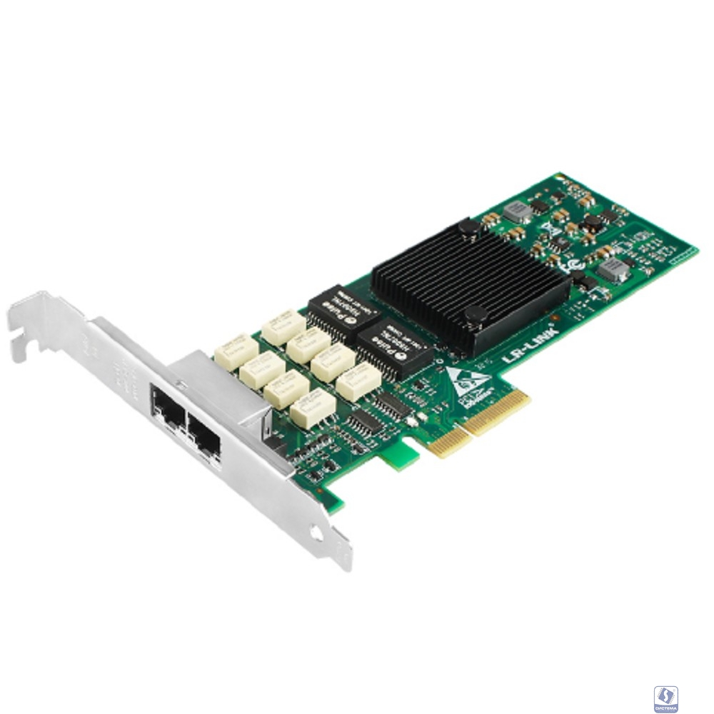 Lr-Link LREC9712HT-BP PCIe x4 1G Dual-Port Bypass Adapter