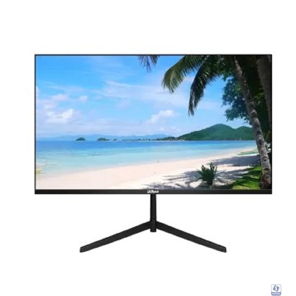 Dahua DHI-LM24-B200 23.8"; (16:9) FullHD 1920x1080 ЖК-монитор с ультратонокй рамкой; 75Гц; VA; VESA 75x75; 1 VGA; 1 HDMI; 1 Аудиовыход