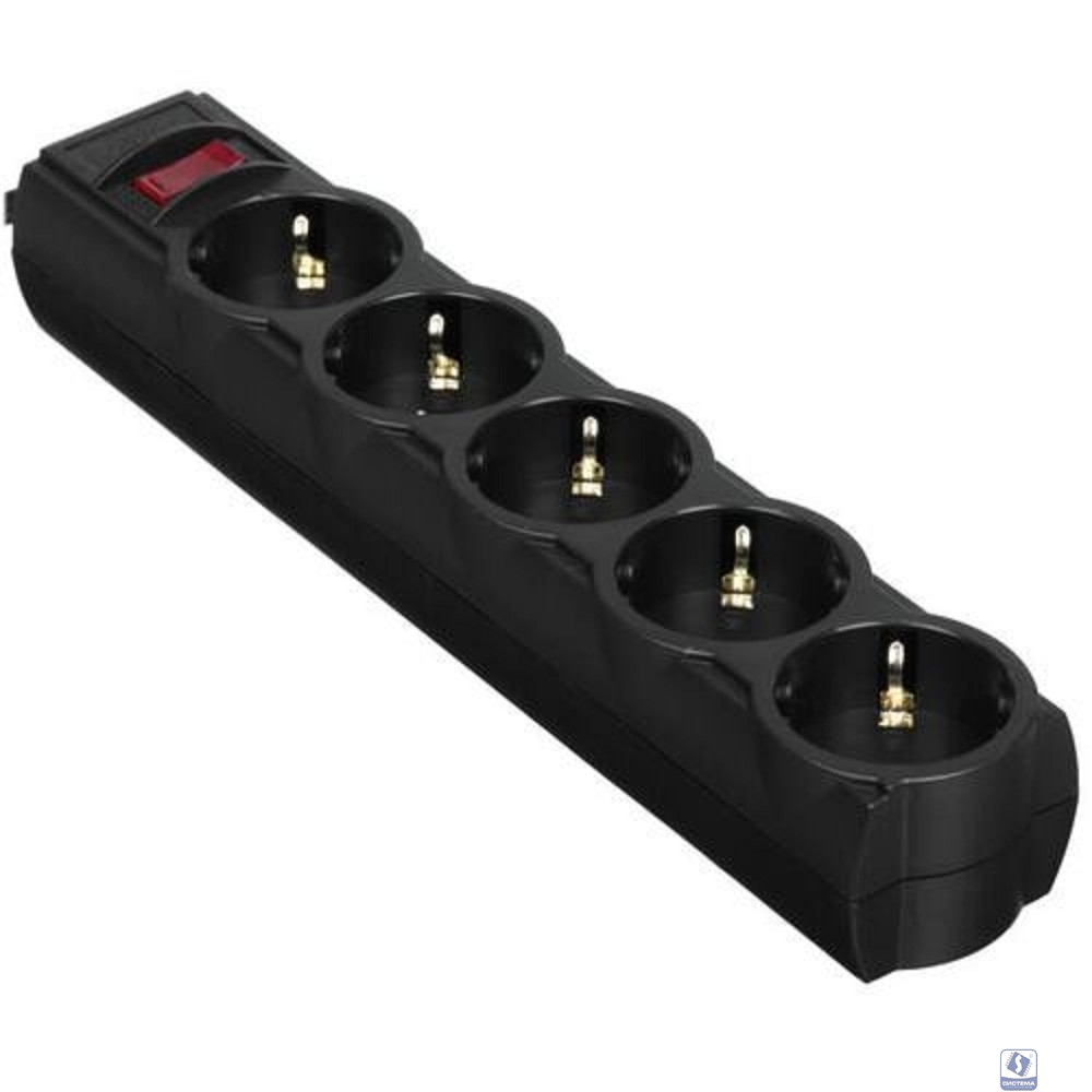 Perfeo Сетевой фильтр "POWERX", PF_A4714 (1,8м, 5 розеток, черный)