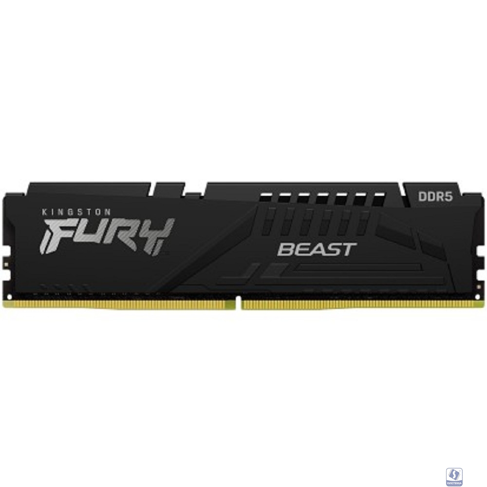 Kingston DDR5 DIMM 8GB 5200MHz CL40 DRAM FURY Beast Black KF552C40BB-8