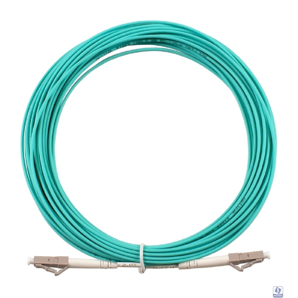 Exegate EX295151RUS Патч-корд волоконно-оптический FC-S-503-LC-LC-10M-LSZH (Шнур ВО MM 50/125 (OM3), LC/UPC-LC/UPC, Simplex, LSZH, 10м)