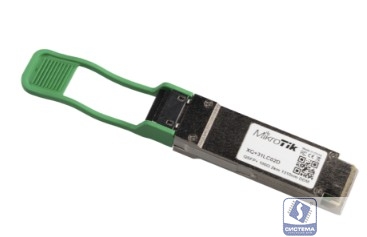 MikroTik XQ+31LC02D 100 Gigabit QSFP28 module 2km