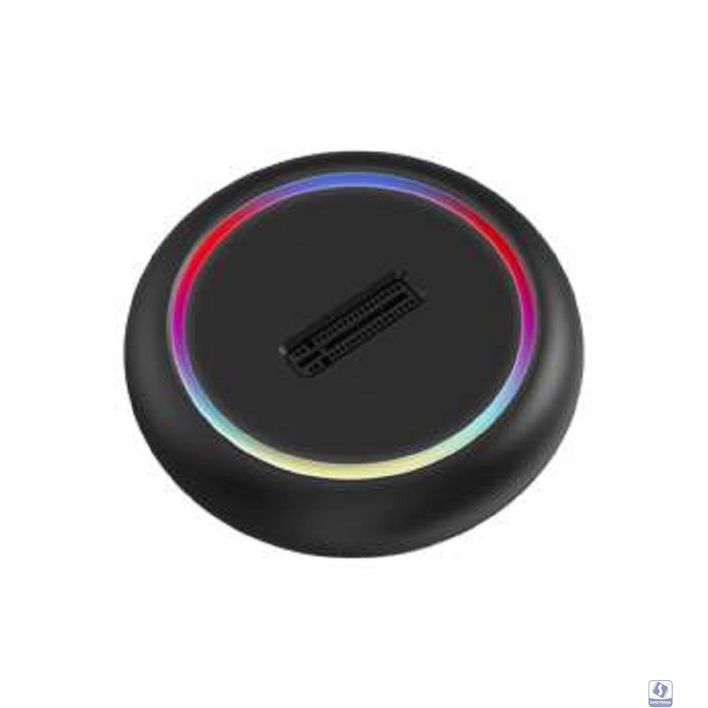 ORIENT UHD-524LED, USB 3.2 Gen2 (USB 3.1) док-станция для SSD M.2 M-key NVMe (JMS581DL, поддержка UASP,TRIM), скорость до 10 GB/s, два кабеля подключения USB Type-A + Type-C, подсветка корпуса (33405)