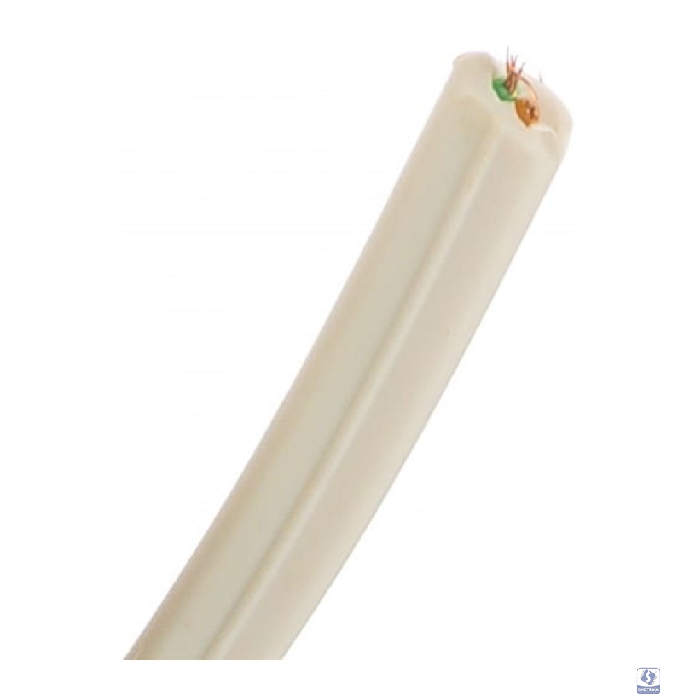 Rexant (01-5001-3) Кабель телефонный ШТЛП 2 жилы CCA, белый, 100м