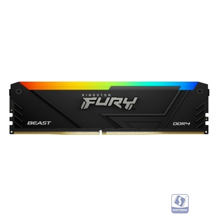 Kingston DDR4 DIMM 32GB Kit 2x16Gb KF432C16BB12AK2/32 PC4-25600, 3200MHz, CL16, RGB