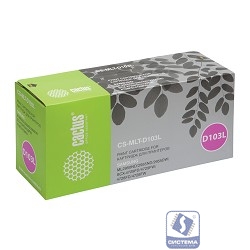 MLT-D103L_CACTUS Картридж CACTUS (CS-D103L) для принтеров SAMSUNG SCX-4728FD, ML-2955ND/2955DW, 2500 стр