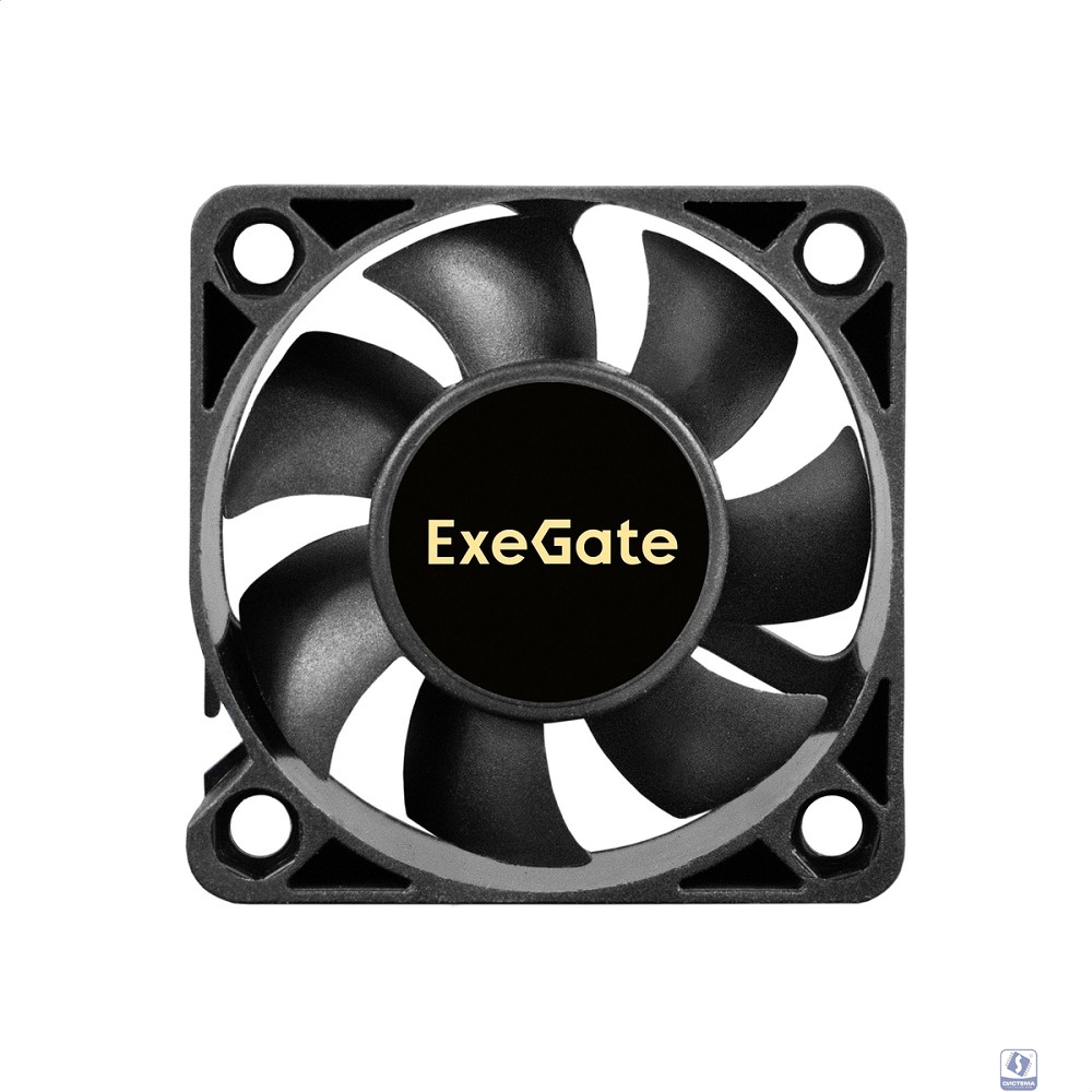 Exegate EX297025RUS Вентилятор 12В DC ExeGate EX05015B3P (50x50x15 мм, 2-Ball (двойной шарикоподшипник), 3pin, 6000RPM, 33dBA)