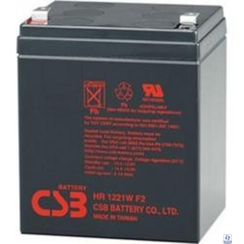 CSB Батарея HR1221W (12V 5Ah/21W) клеммы F2