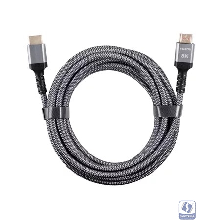 iOpen ACG859A-5.0 Кабель интерфейсный HDMI-HDMI 19M/M,ver. 2.1 8KX60Hz (Econom) оплетка 5m iOpen ACG859A-5.0 Кабель интерфейсный HDMI-HDMI 19M/M,ver. 2.1 8KX60Hz (Econom) оплетка 5m