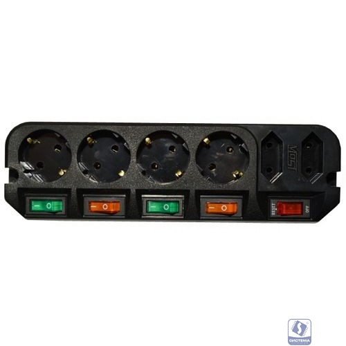 Сетевой фильтр Most ARG, 3м, черный [arg-ч 3]