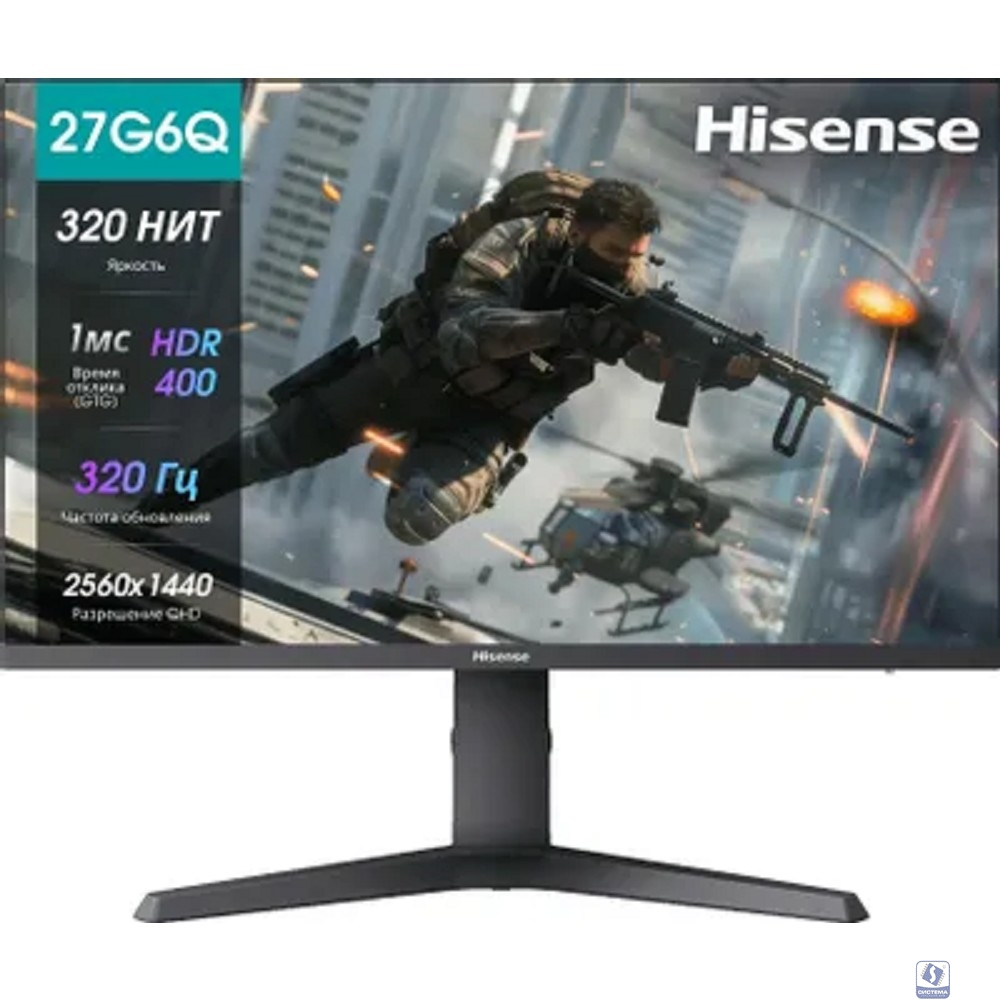 LCD Hisense 27" 27G6Q PRO черный 