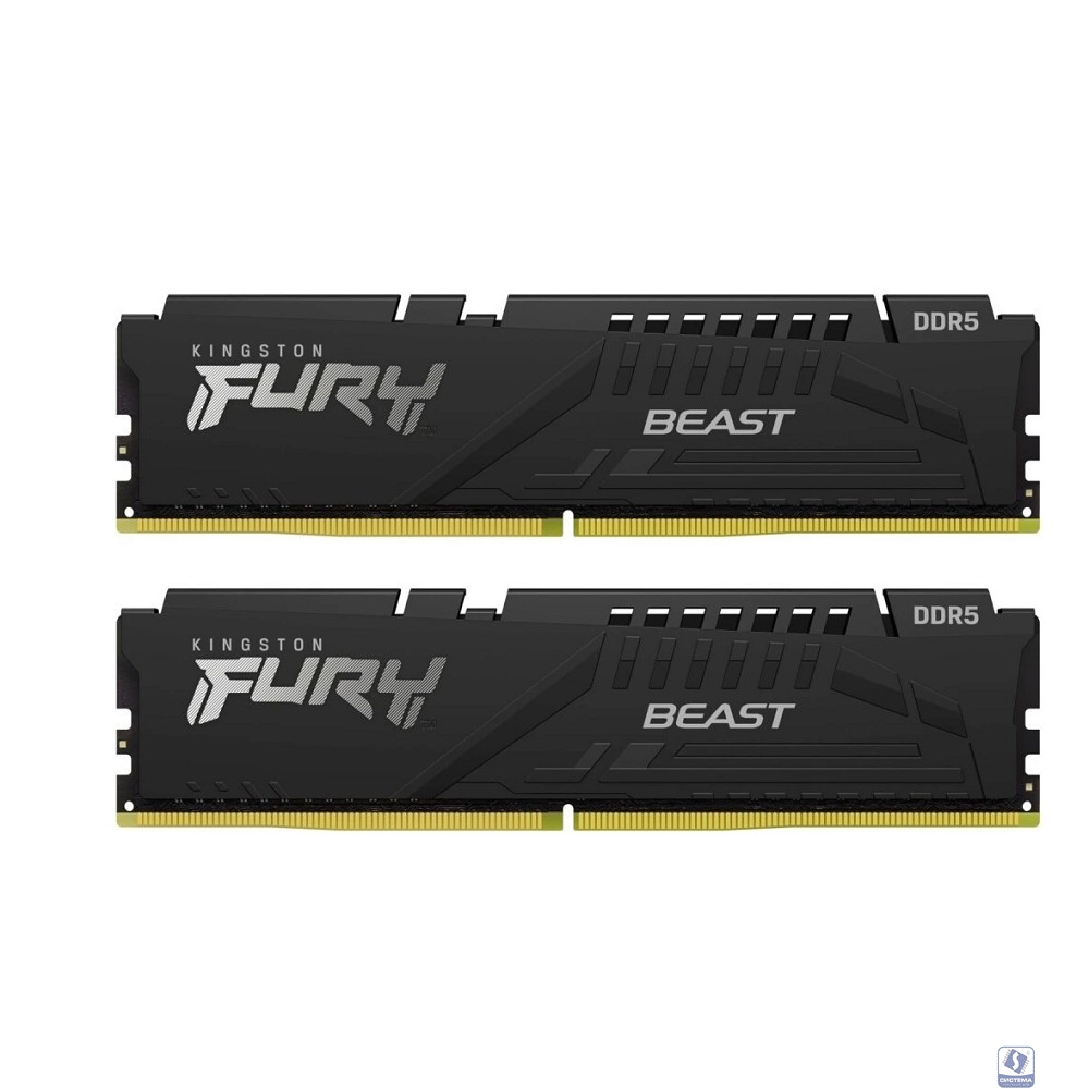 DDR5 64Gb 5600MHz Kingston Fury Beast (KF556C40BBK2-64) (2x32Gb KIT)