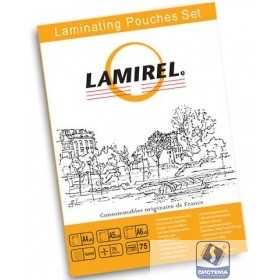 Lamirel Пленка для ламинирования LA-78787(01) (набор А4, A5, A6 по 25 шт., 75 мкм, 75 шт. в уп.)