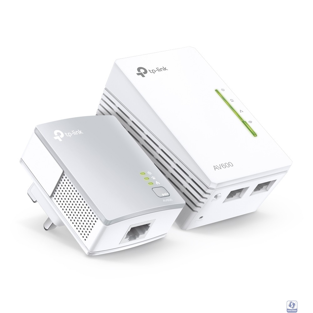 TP-Link TL-WPA4220KIT AV600 Комплект N300 Wi-Fi Powerline адаптеров