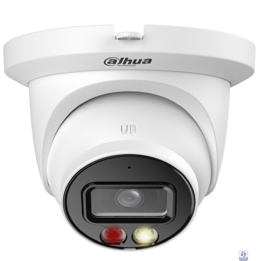 DAHUA DH-IPC-HDW2849TMP-S-IL-0360B Уличная турельная IP-видеокамера SmartDualLight 8Мп, 1/2.7” CMOS, объектив 3.6мм, видеоаналитика, микрофон, ИК 30м, LED 30м, IP67, металл