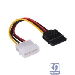 Exegate EX138936RUS Переходник питания IDE-устройств 1big в 1SATA ExeGate <EX-CC-SATA-PS> 15см