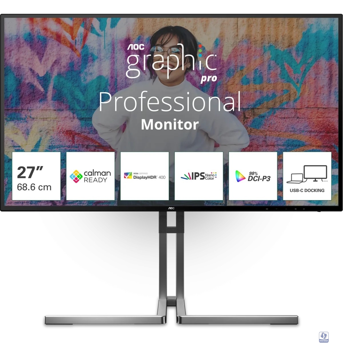 LCD AOC 27" U27U3CV 