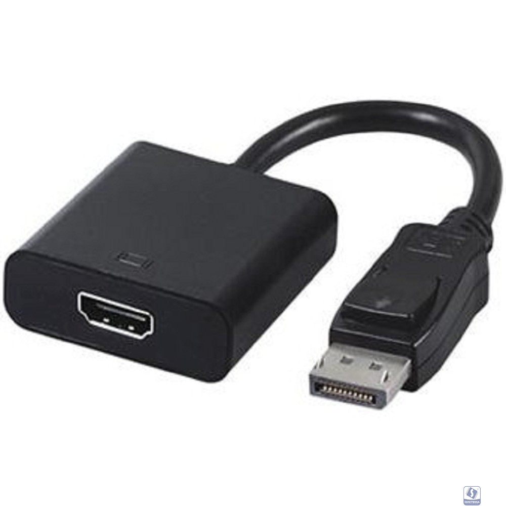 Filum Адаптер Display port - HDMI, 0.15 м., разъемы: DP male-HDMI A female, пакет. [FL-A-DPM-HF-0.15M] (894149)