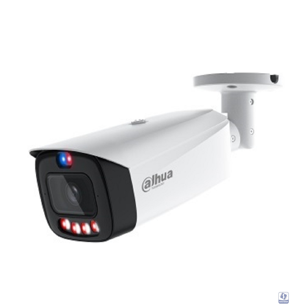 DAHUA DH-IPC-HFW3849T1P-AS-PV-0280B-PRO Уличная IP-видеокамера WizColor 1/1.8” 8Мп CMOS; 2.8мм; ИК 50м, Led 50м, видеоаналитика ,IP67