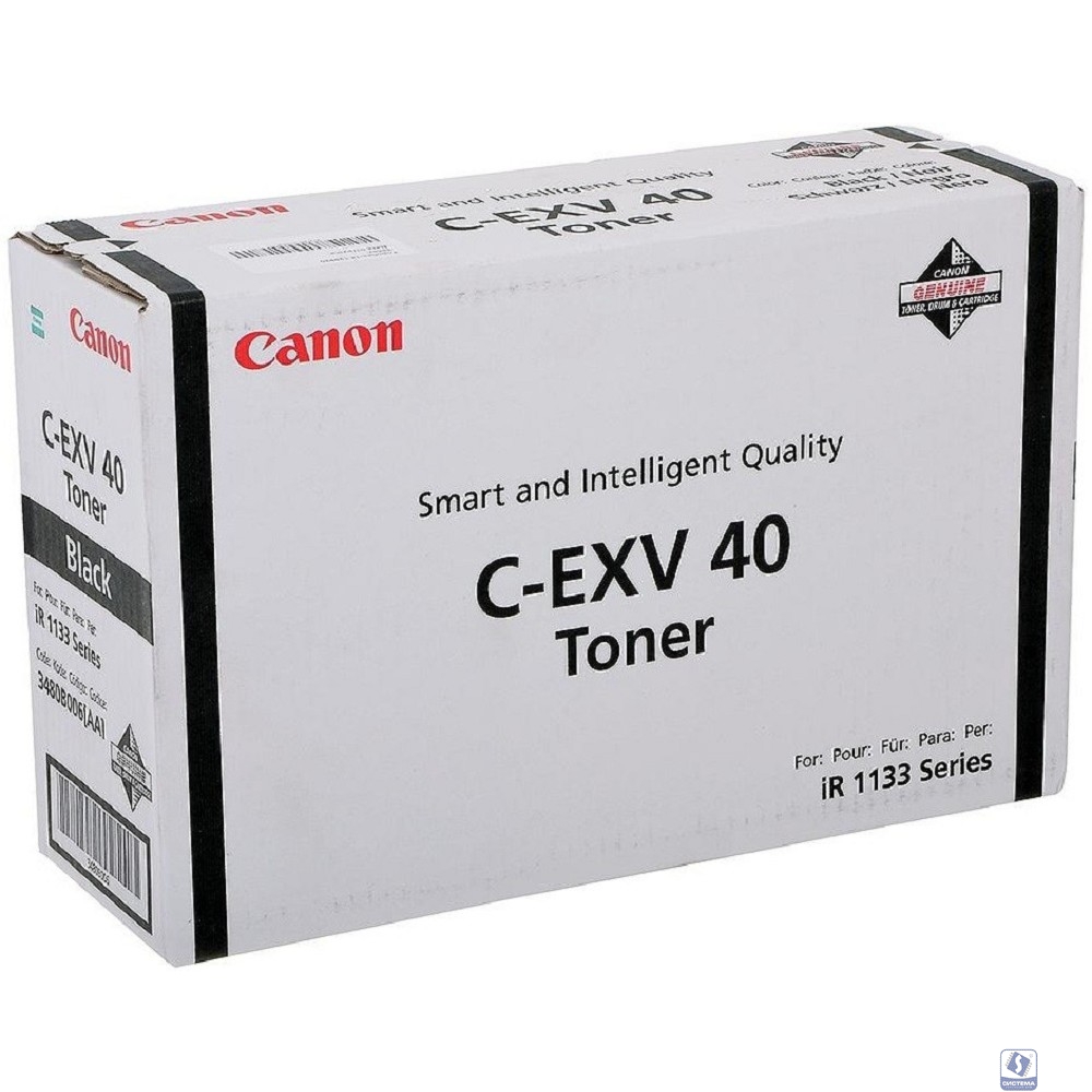 Canon C-EXV40  3480B006 Тонер для Canon imageRUNNER 1133, Черный, 6000стр. 