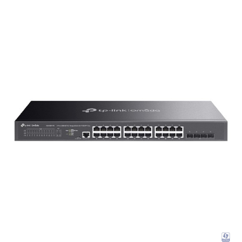 TP-Link SG3428X-M2 Управляемый коммутатор JetStream уровня 2+ с 24 портами 2,5 Гбит/с и 4 портами SFP+ 10 Гбит/с