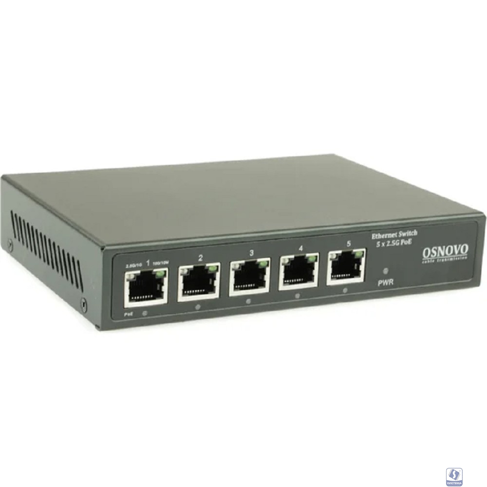 SW-5D-1(60W) PoE коммутатор 2.