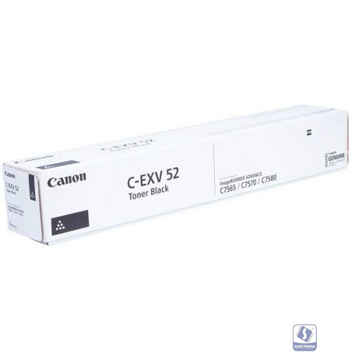 Тонер C-EXV 52 черный для Canon iR ADV 75хх, 82 000 pages