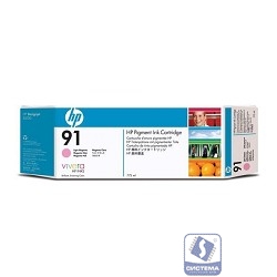 HP C9471A Картридж №91, Light Magenta 