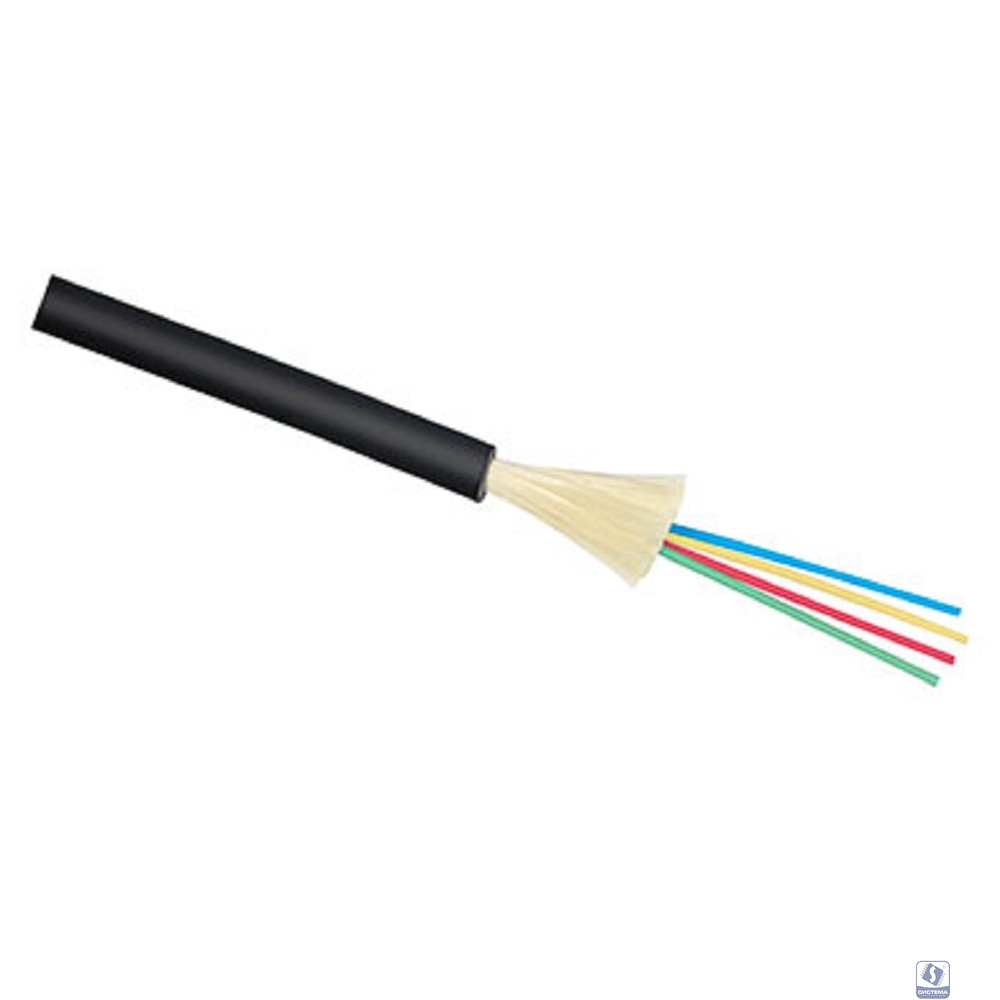 Cabeus TB-A-9-08T-E-K-LSZH-IN/OUT-40 Кабель волоконно-оптический 9/125 одномодовый, 8 волокон, плотное буферное покрытие (tight buffer), внутренний/внешний (-40C ~ +60), LSZH, черный, (F90080808B)