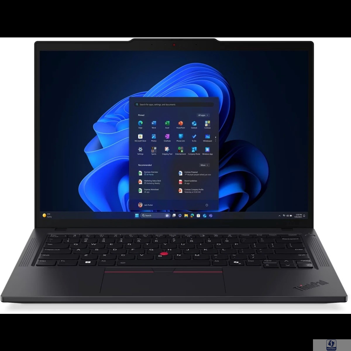 Lenovo ThinkPad T14 Gen 6 [21QDS2D900] Black 14" 