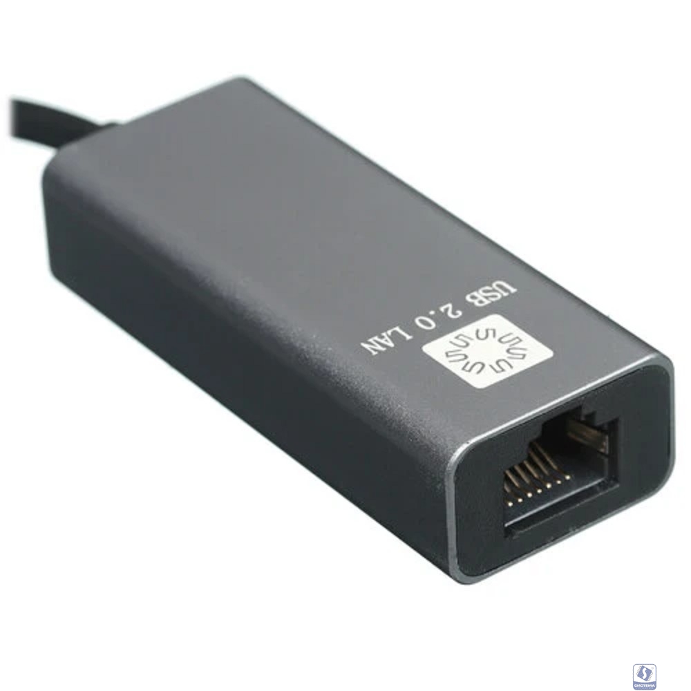 5bites Кабель-адаптер UA2-45-15BK USB2.0 / RJ45 100MB / AL / GREY